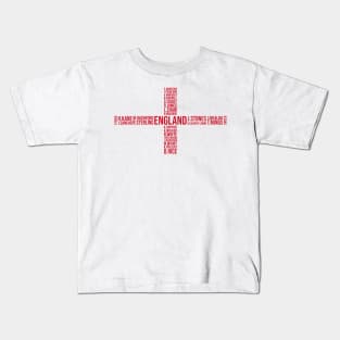 England Football Team 2021 Kids T-Shirt